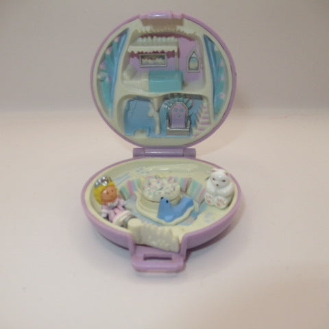 レア★コンプリート！90’s★1992年★ビンテージ★POLLY POCKET★ポーリーポケット★コンパクト★Jweled Iceland★ジュエル★ラベンダー★宝石★ミニチュア★ままごと★ドールハウス★フィギュア★人形★ぬいぐるみ