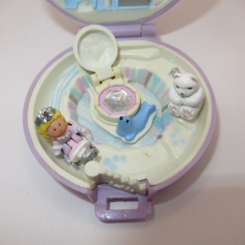 レア★コンプリート！90’s★1992年★ビンテージ★POLLY POCKET★ポーリーポケット★コンパクト★Jweled Iceland★ジュエル★ラベンダー★宝石★ミニチュア★ままごと★ドールハウス★フィギュア★人形★ぬいぐるみ