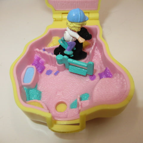 レア★コンプリート！90’s★1994年★ビンテージ★POLLY POCKET★ポーリーポケット★コンパクト★pony Ridi'n★ポニー★イエロー★ミニチュア★ままごと★ドールハウス★フィギュア★人形★ぬいぐるみ