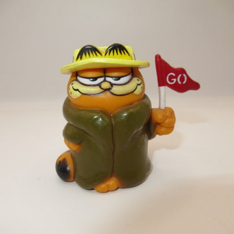 80's★GARFIELD★ガーフィールド★PVC★フィギュア★人形★ビンテージ★vintage★ファーコート