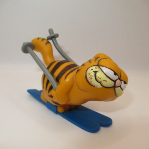 80's★GARFIELD★ガーフィールド★PVC★フィギュア★人形★ビンテージ★vintage★スキー