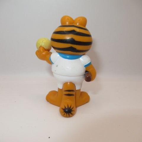 80's★GARFIELD★ガーフィールド★PVC★フィギュア★人形★ビンテージ★vintage★テニス