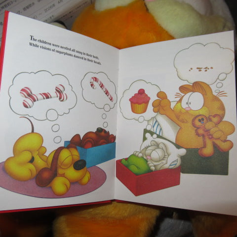 2003年★GARFIERD★ガーフィールド★Macy’ｓ★クリスマス★ぬいぐるみ★オーディー★サンタクロース★フィギュア★人形★ぬいぐるみ