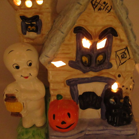 1987年★vintage★ビンテージ★Casper the Friendry Gohst★キャスパー★お化け屋敷ライト★HALLOWEEN★陶器★ライト★ディスプレイ★フィギュア★人形★ぬいぐるみ