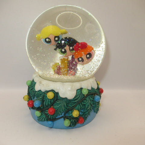POWERPUFF GIRLS★パワーパフガールズ★SNOW DOME★スノードーム★スノーグローブ★バブルス★ブロッサム★バターカップ★フギュア★人形★ぬいぐるみ★難あり