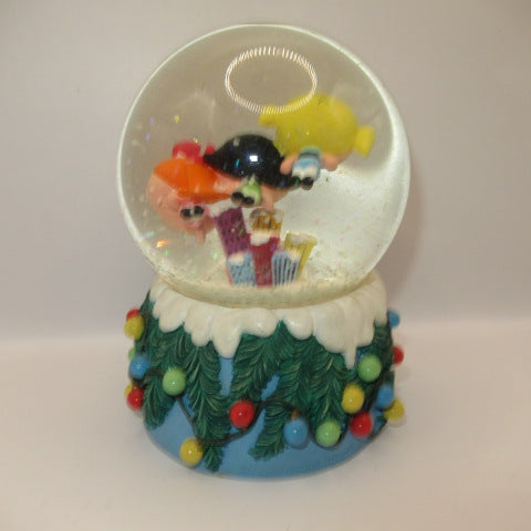 POWERPUFF GIRLS★パワーパフガールズ★SNOW DOME★スノードーム★スノーグローブ★バブルス★ブロッサム★バターカップ★フギュア★人形★ぬいぐるみ★難あり