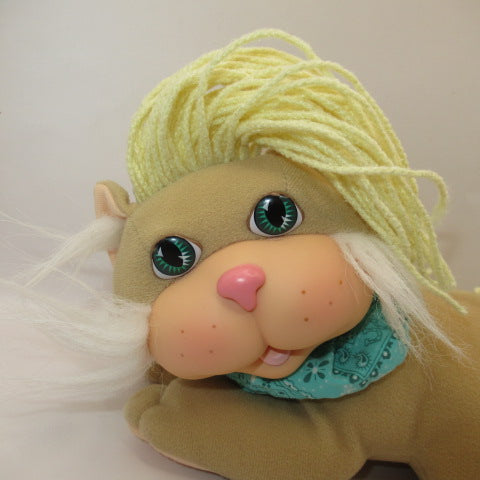 90's★1992年★CabbagePatchKids★キャベツ人形★crimp n curl pets★ペット★puppy★子犬★赤ちゃん★ぬいぐるみ★人形★フィギュア★ベージュ