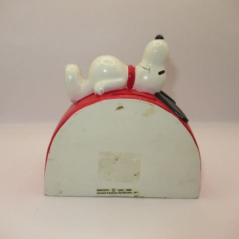 1970年★70's★Peanuts★ピーナッツ★Snoopy★スヌーピー★BANK★貯金箱★フィギュア★人形★ビンテージ★レインボー★虹