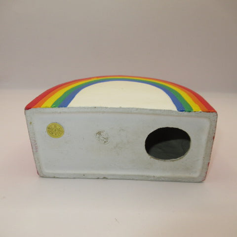 1970年★70's★Peanuts★ピーナッツ★Snoopy★スヌーピー★BANK★貯金箱★フィギュア★人形★ビンテージ★レインボー★虹