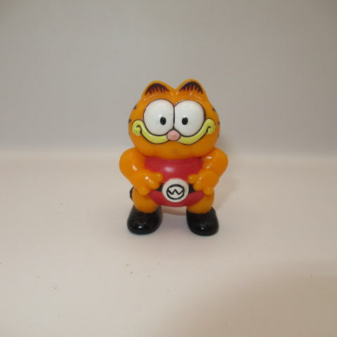 80's★GARFIELD★ガーフィールド★PVC★フィギュア★人形★ぬいぐるみ★ビンテージ★レスリング