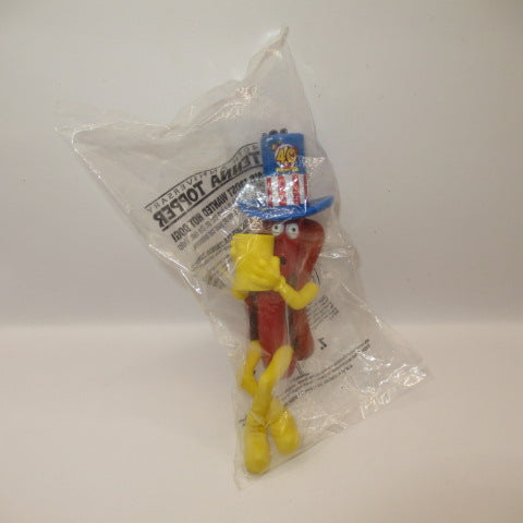 2001年★wienerschnitzel★ウィンナーシュニッツェル★アンテナトッパー★フィギュア★人形★ビンテージ