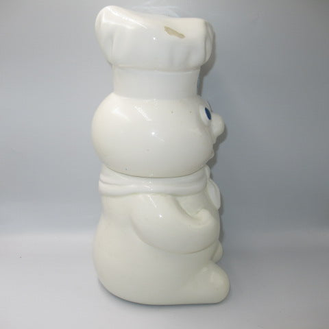 80's★1988年★ビンテージ★Phillsburry★Doughboy★ドーボーイ★ドゥーボーイ★クッキージャー★CookieJar★セラミック★フィギュア★人形★ぬいぐるみ★企業物★アドバタイジング★カケあり