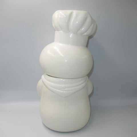 80's★1988年★ビンテージ★Phillsburry★Doughboy★ドーボーイ★ドゥーボーイ★クッキージャー★CookieJar★セラミック★フィギュア★人形★ぬいぐるみ★企業物★アドバタイジング★カケあり