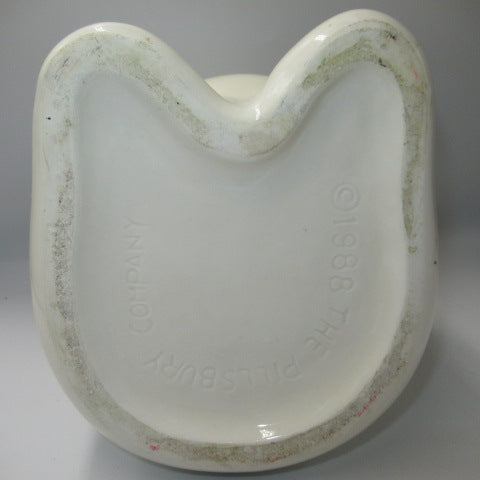 80's★1988年★ビンテージ★Phillsburry★Doughboy★ドーボーイ★ドゥーボーイ★クッキージャー★CookieJar★セラミック★フィギュア★人形★ぬいぐるみ★企業物★アドバタイジング★カケあり