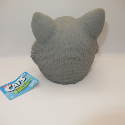 ハンドパペット★Hand Puppet★ゴム製★ネコ★CAT★化け猫★グレー★フィギュア★人形★ぬいぐるみ