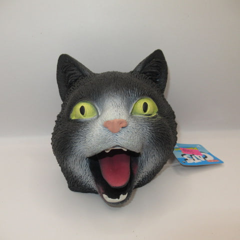 ハンドパペット★Hand Puppet★ゴム製★ネコ★CAT★ブラックキャット★化け猫★フィギュア★人形★ぬいぐるみ