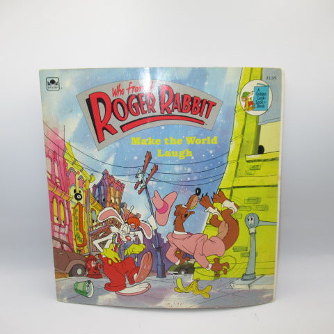 1988年★80's★ROGER RABBIT★ロジャーラビット★絵本★ディズニー★Disney★人形★フィギュア★ぬいぐるみ★ビンテージ★１