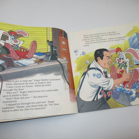 1988年★80's★ROGER RABBIT★ロジャーラビット★絵本★ディズニー★Disney★人形★フィギュア★ぬいぐるみ★ビンテージ★１