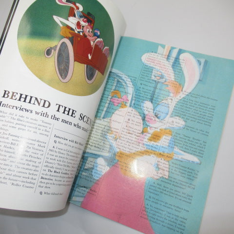 1987年★80's★ROGER RABBIT★ロジャーラビット★絵本★Movie Book★ムービーブック★ポスター付き★ディズニー★Disney★人形★フィギュア★ぬいぐるみ★ビンテージ★