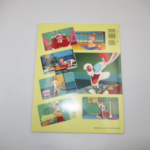 1987年★80's★ROGER RABBIT★ロジャーラビット★絵本★Movie Book★ムービーブック★ポスター付き★ディズニー★Disney★人形★フィギュア★ぬいぐるみ★ビンテージ★