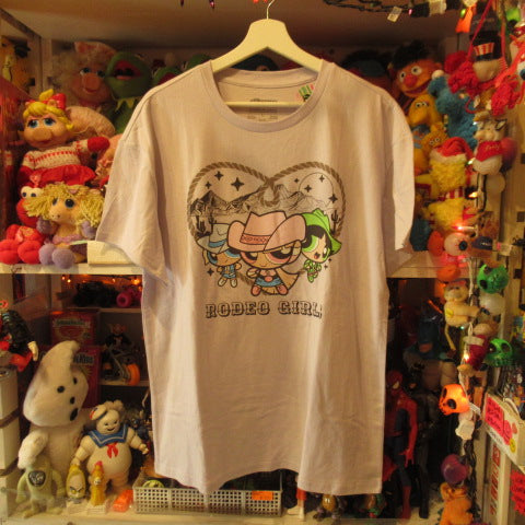 THE POWERPUFF GIRLS★PPG★パワーパフガールズ★Tシャツ★ウエスタン★人形★フィギュア★ぬいぐるみ★men's Lサイズ