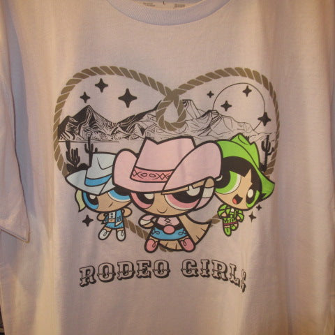 THE POWERPUFF GIRLS★PPG★パワーパフガールズ★Tシャツ★ウエスタン★人形★フィギュア★ぬいぐるみ★men's Lサイズ