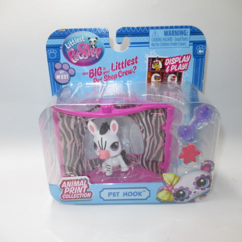 Littlest Pet shop★LittlePetShop★リトルペットショップ★リトレストペットショップ★アニマル★人形★ぬいぐるみ★フィギュア★PET NOOK★ZEBRA