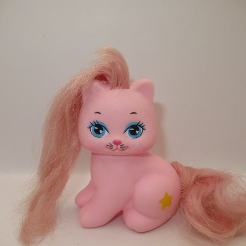 80's★Little Pretty Kitty★リトルプリティキティ★猫★ネコ★Mattel★マテル★人形★フィギュア★ぬいぐるみ★ピンク★星