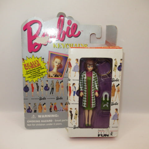 1995年★90's★Barbie★バービー★KEYCHAINS★キーチェーン★キーホルダー★フィギュア★人形★ぬいぐるみ★プードルパレード★ブラウンヘアー★