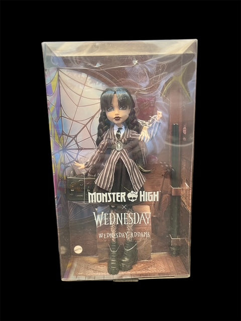 2024年★Mattel★マテル★WEDNESDAY★ウェンズデー★MONSTERHIGH★モンスターハイ★ウエンズデーアダムス★アダムスファミリー★Adams★映画★Netflix★ネットフリックス★doll★ドール★人形★フィギュア★ぬいぐるみ