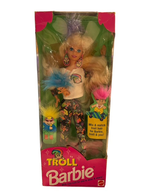 1992★90's★TROLL★トロール★Barbie★バービー★人形★ビンテージ★フィギュア★ぬいぐるみ
