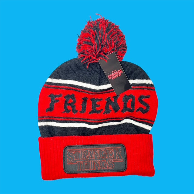 STRANGER THINGS★ストレンジャーシングス★Netflix★ニット帽★ニットキャップ★ビーニー★beanie★イレブン★エル★マイク★ダスティン★フィギュア★人形★ぬいぐるみ