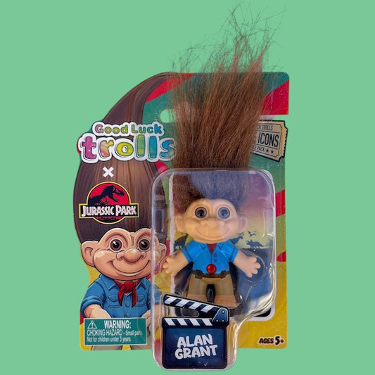 Good Luck trolls★グッドラックトロール★JURASSICPARK★ジュラシックパーク★ALANGRANT★ユニバーサルスタジオ★universalstudio★troll★トロール★ブリスター★人形★フィギュア★ぬいぐるみ
