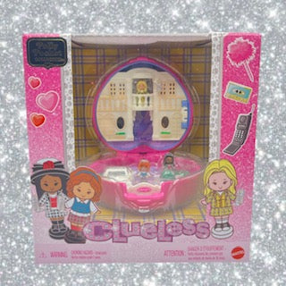pollypocket★ポーリーポケット★CLueLess★CLUELESS★クルーレス★heart★ハート★コンパクト★Mattel★マテル★ミニチュア★人形★ドール★ぬいぐるみ★フィギュア
