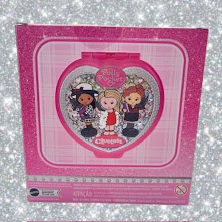 pollypocket★ポーリーポケット★CLueLess★CLUELESS★クルーレス★heart★ハート★コンパクト★Mattel★マテル★ミニチュア★人形★ドール★ぬいぐるみ★フィギュア