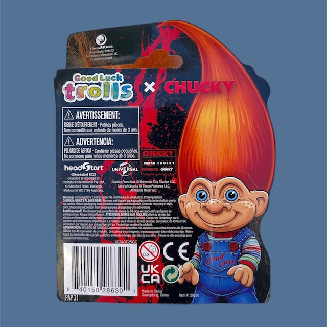 Good Luck trolls★グッドラックトロール★CHUCKY★チャッキー★ユニバーサルスタジオ★universalstudio★troll★トロール★ブリスター★人形★フィギュア★ぬいぐるみ