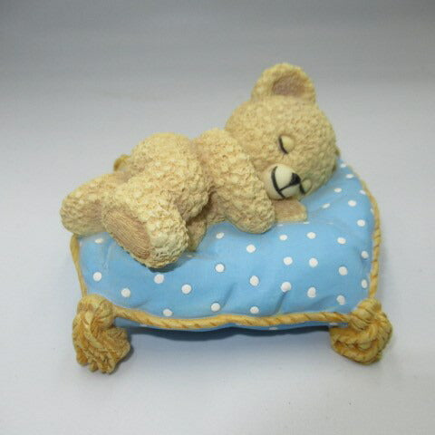 vintage Snuggle Bear pottery figure★90's vintage★doll figure stuffed animal★Snuggle Bear★Snuggle★Snuggle Bear★Pottery★ 