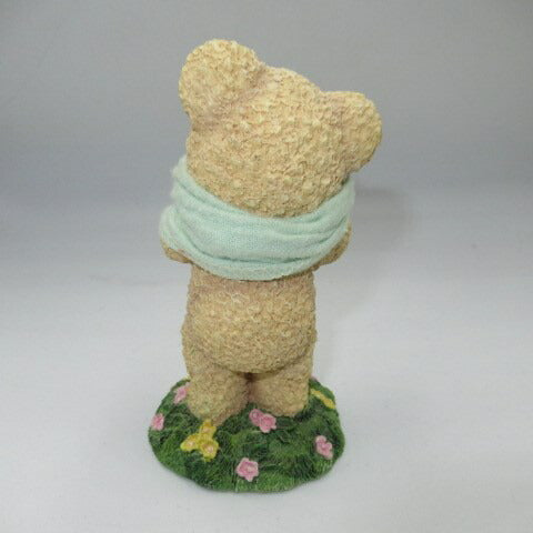vintage Snuggle Bear pottery figure★90's vintage★doll figure stuffed animal★Snuggle Bear★Snuggle★Snuggle Bear★Pottery★ 