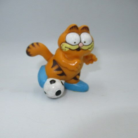 80's GARFIELD★ガーフィールド★PVC★フィギュア★人形★ぬいぐるみ★ビンテージ★サッカー★