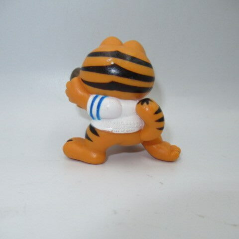 80's GARFIELD★ガーフィールド★PVC★フィギュア★人形★ぬいぐるみ★ビンテージ★ラグビー★