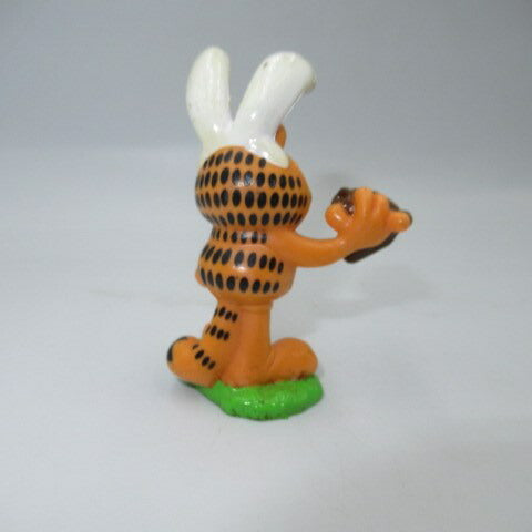 80's GARFIELD★ガーフィールド★PVC★フィギュア★人形★ぬいぐるみ★イースター★ウサギ★★4★