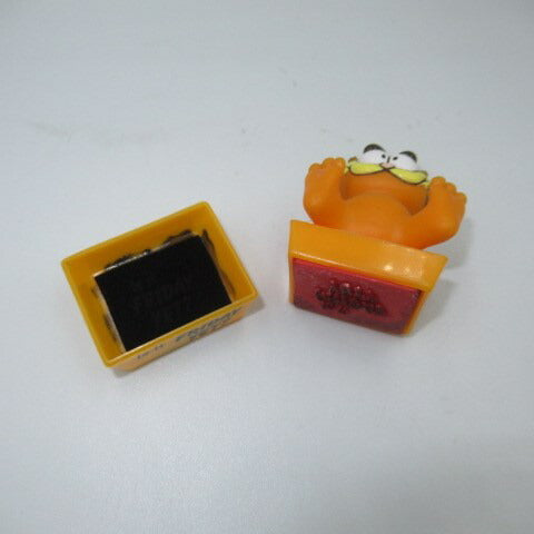 80's GARFIELD★ガーフィールド★PVC★フィギュア★人形★ぬいぐるみ★スタンプ★1★