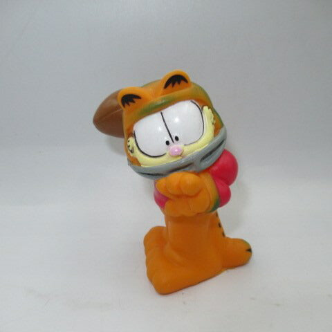 90's　GARFIELD★ガーフィールド★PVC★フィギュア★人形★ぬいぐるみ★ソフビ　★ラグビー★