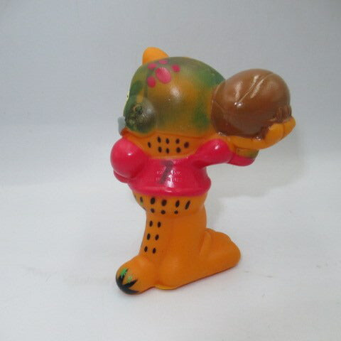 90's　GARFIELD★ガーフィールド★PVC★フィギュア★人形★ぬいぐるみ★ソフビ　★ラグビー★