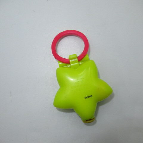 2017★Polly Pocke★Compact★Reprint★Figure★Doll★Plush★★Vintage★Keychain★Star★Yellow★ 