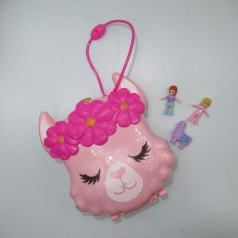 2019年★Polly Pocke★ポーリーポケット★コンパクト★復刻版★ラマ★コンパクト★人形★フィギュア★ままごと★ドールハウス★