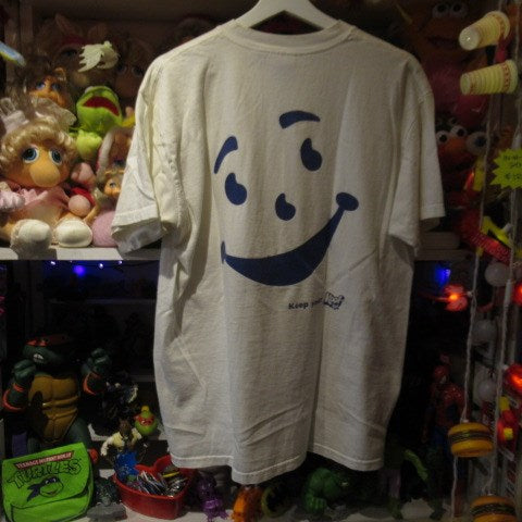 Kool-Aid★クールエイド★Tシャツ★人形★フィギュア★Lサイズ★ホワイト★USED★