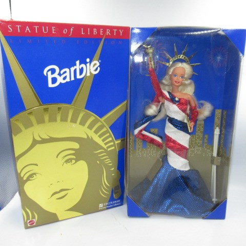 1995年★90’s★barbie★バービー★SATATUE of LIBAERTY★自由の女神★人形★フィギュア★FAO Schwarz★