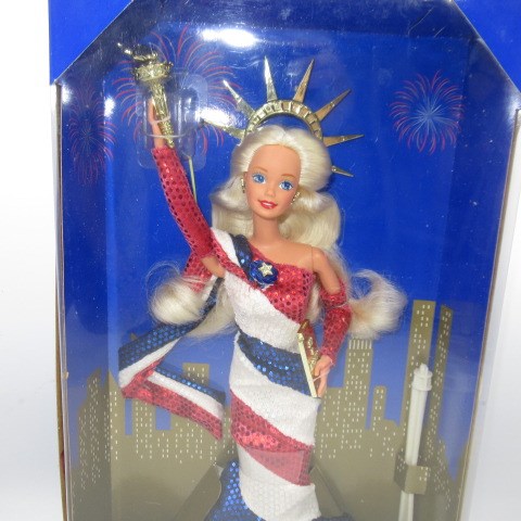 1995年★90’s★barbie★バービー★SATATUE of LIBAERTY★自由の女神★人形★フィギュア★FAO Schwarz★