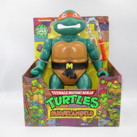 復刻版！2022年★TURTLES★タートルズ★ジャイアントタートルズ★★フィギュア★人形★ぬいぐるみ★MICHELANGERO★ミケランジェロ★